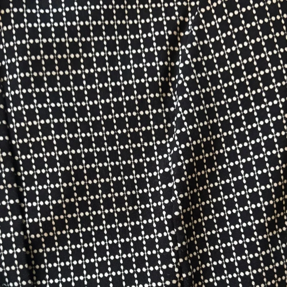 Melissa Paige Black and White Patterned Blazer - Picture 4 of 4